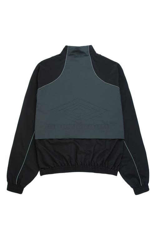 Shop Boiler Room X Umbro Graphic Shell Jacket In Black