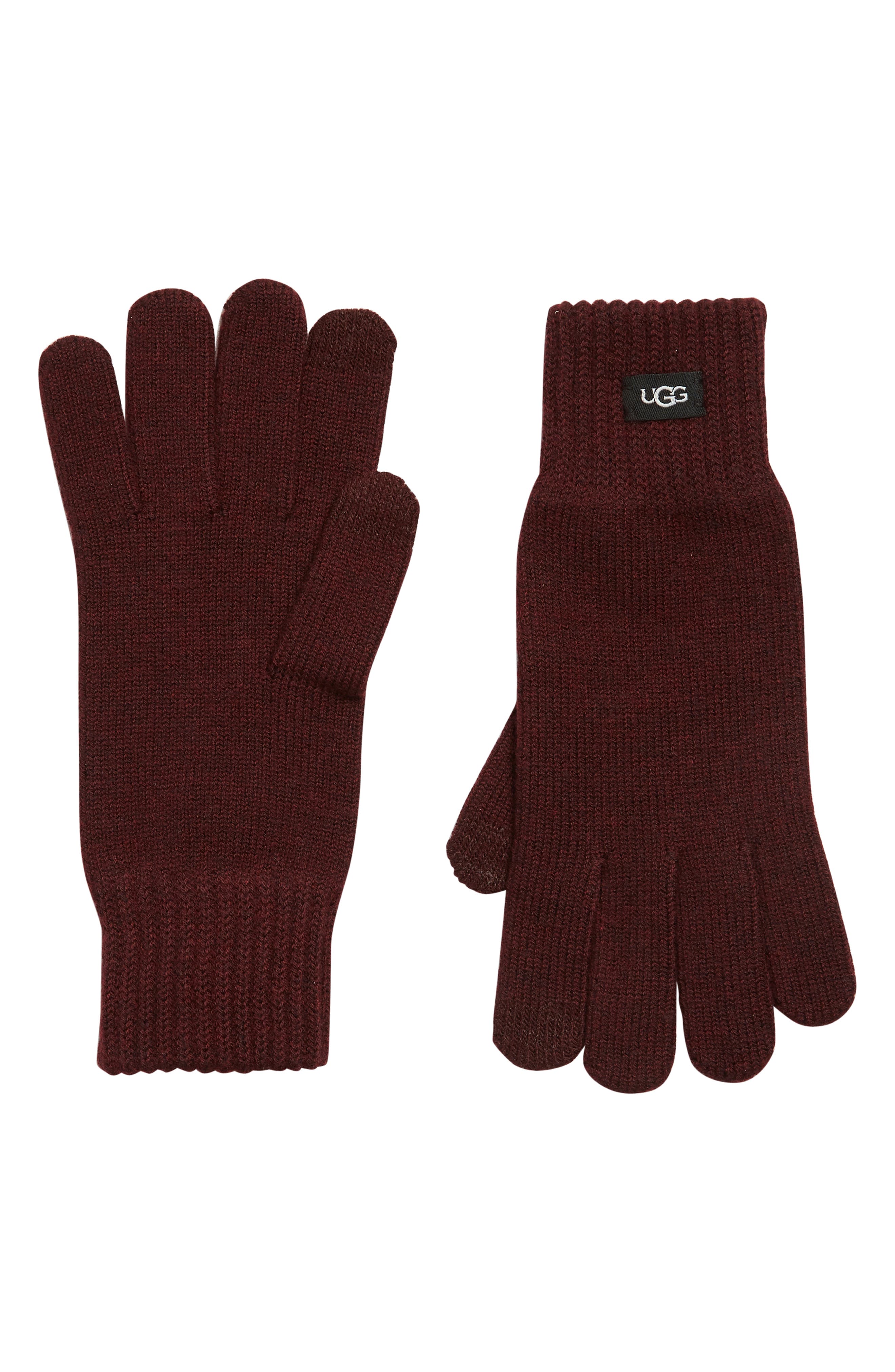 ugg tech knit gloves