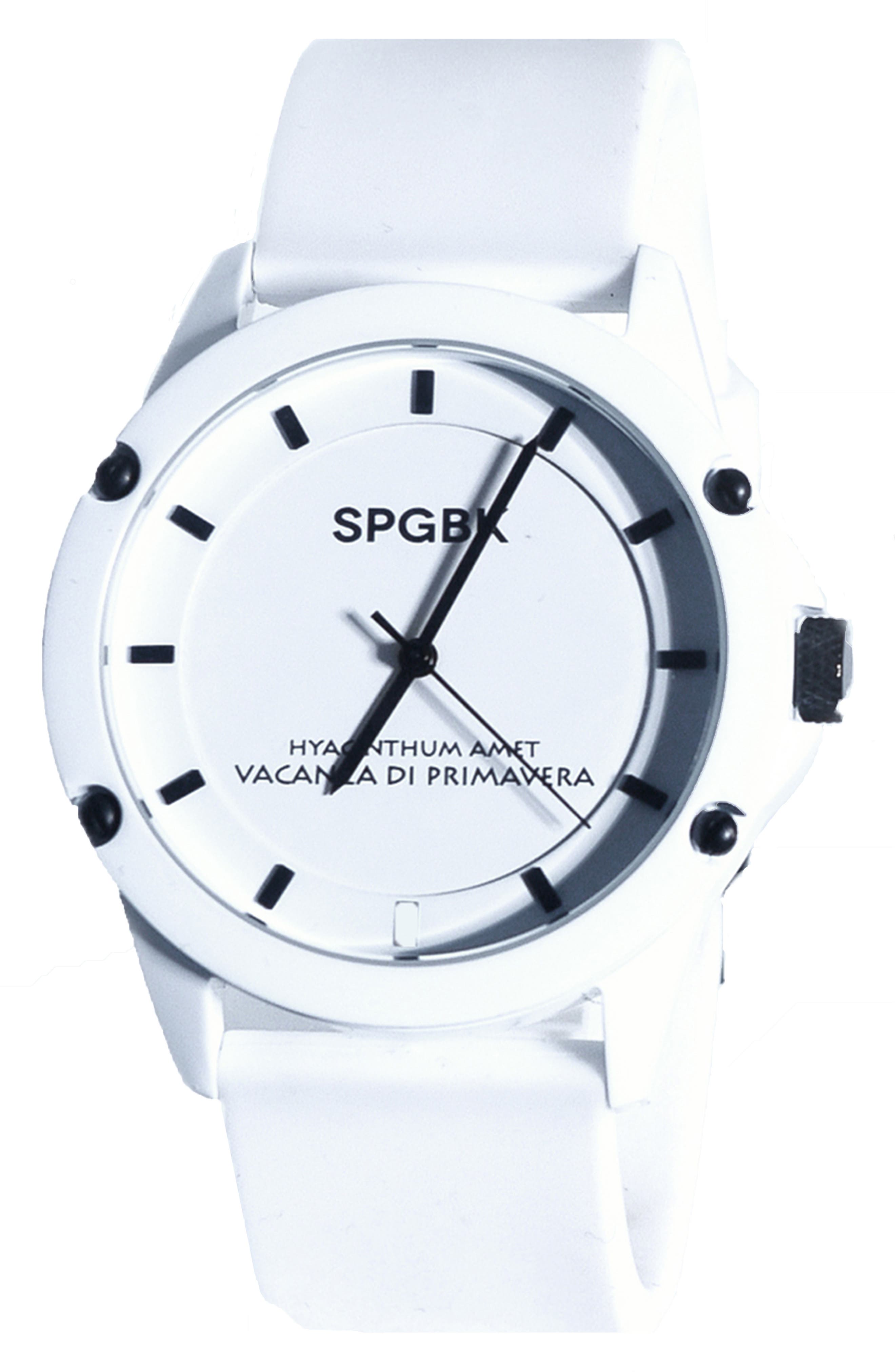 white face watch mens