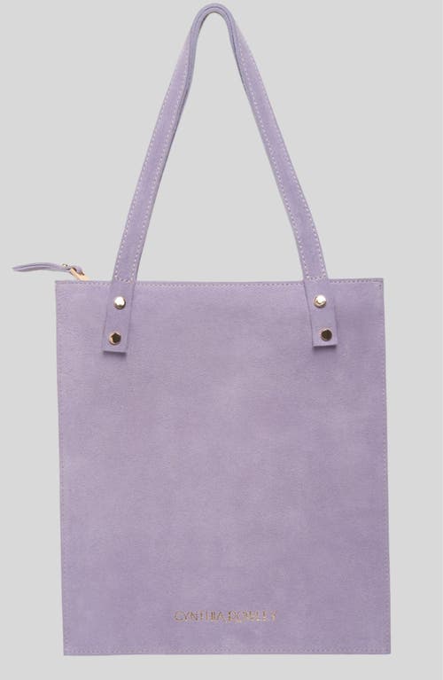CYNTHIA ROWLEY CYNTHIA ROWLEY SLEEK SUEDE TOTE