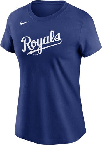 Women's Nike Light Blue/Heathered Royal Kansas City Royals