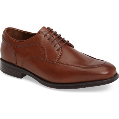 Johnston & Murphy Branning Waterproof Moc-Toe Derby, Brown