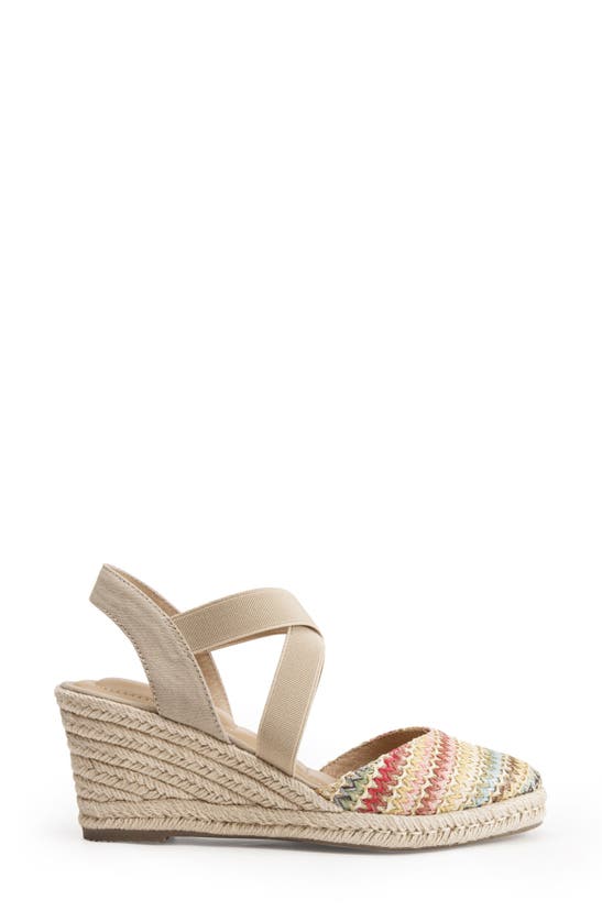 Shop Me Too Skylen Espadrille Wedge Sandal In Spring Multi