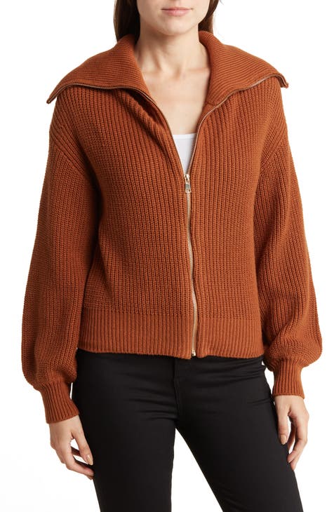 Brigitta Full-Zip Sweater