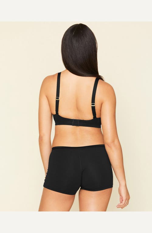 Shop Subset Triangle Soft Bra In Carbon