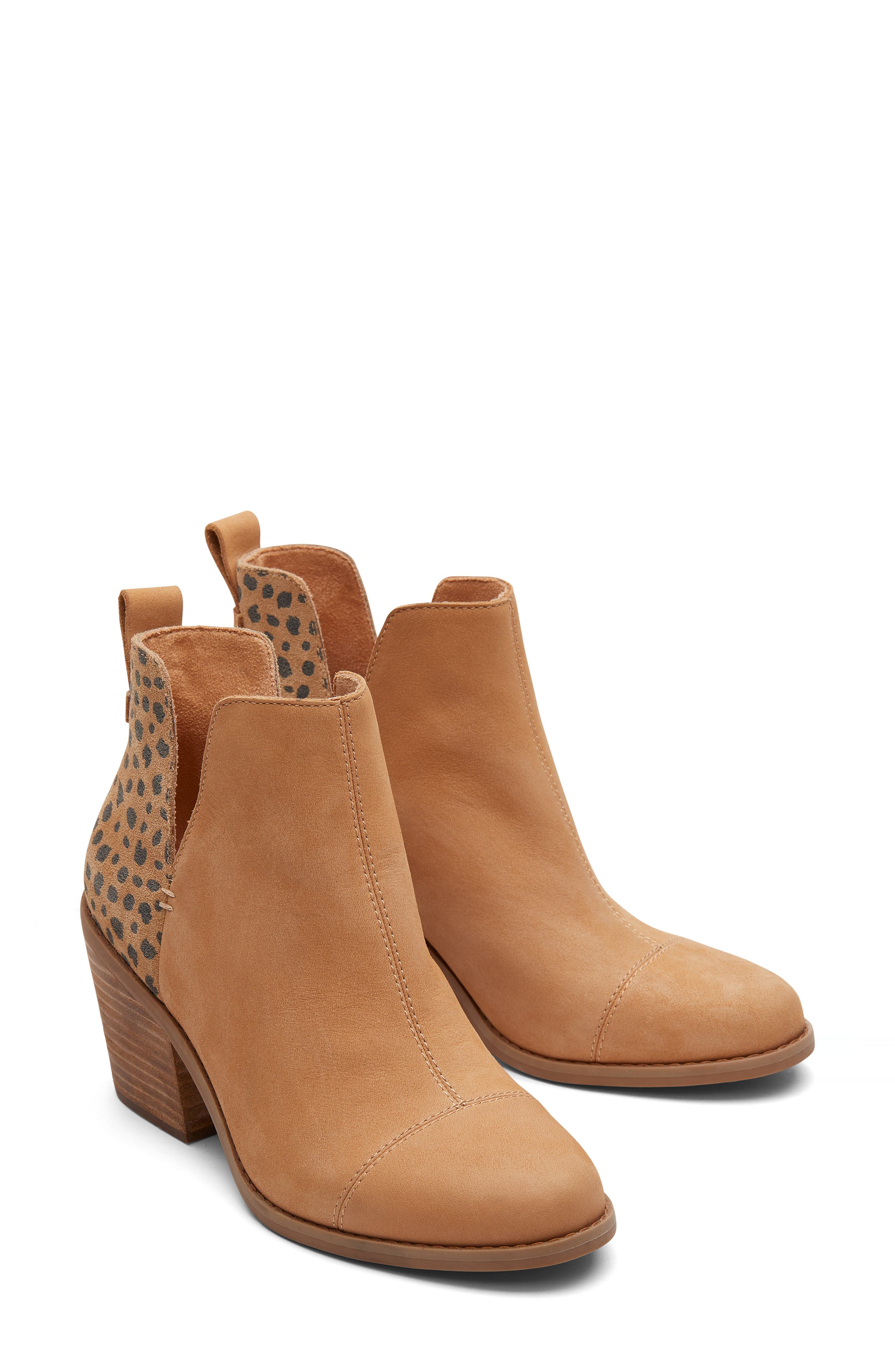 marysol suede block heel chelsea boot