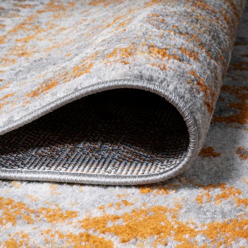 Jonathan Y Indhira Ornate Medallion Persian Area Rug In Orange/cream
