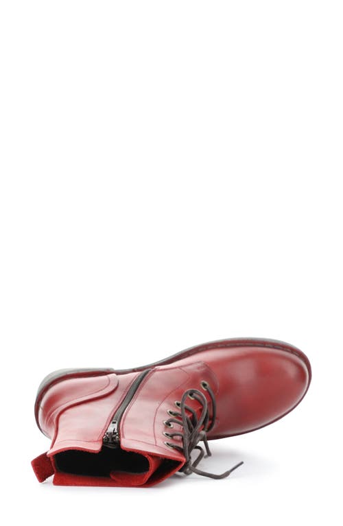 FLY LONDON FLY LONDON MILU LACE-UP LEATHER BOOT