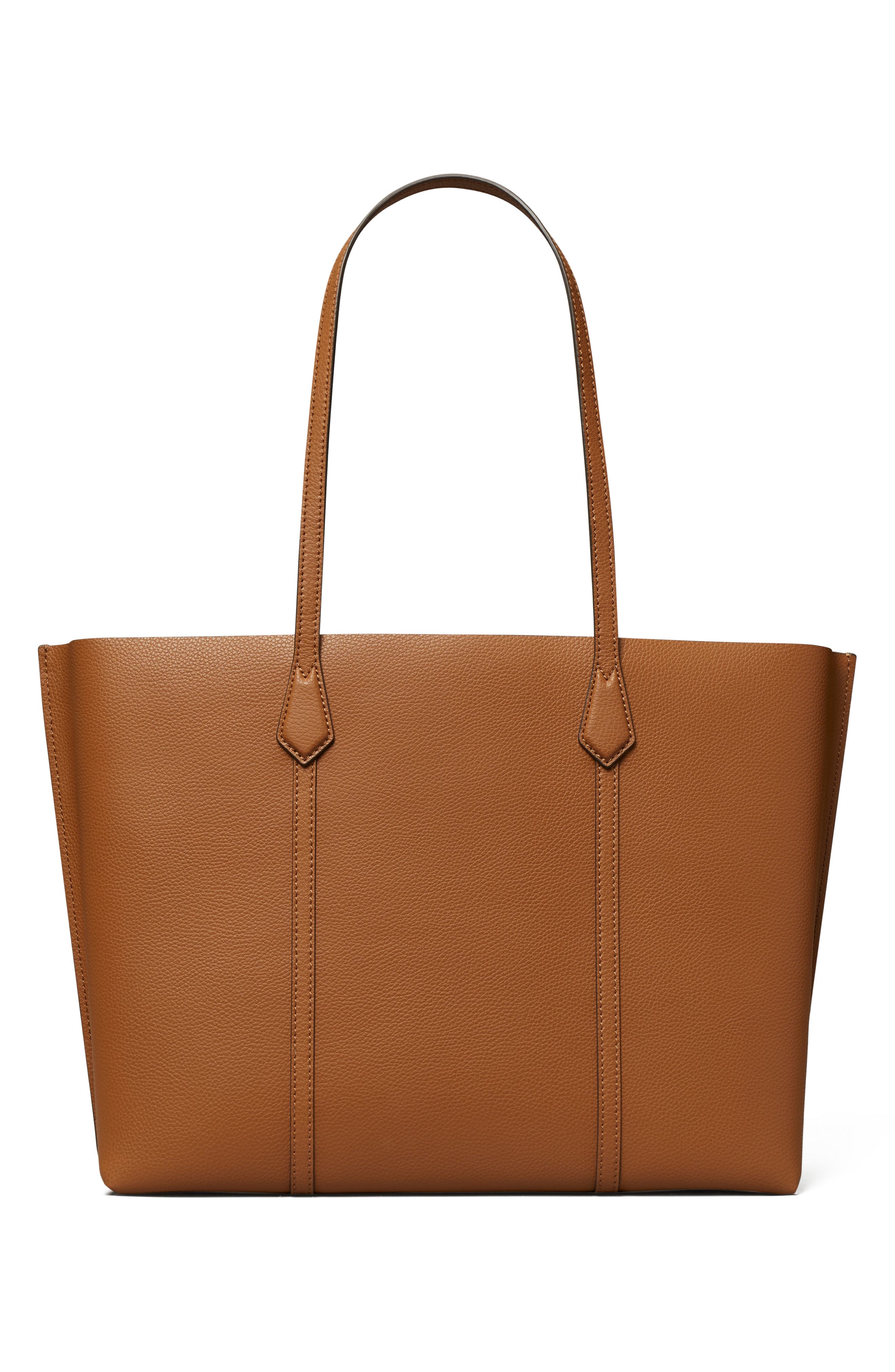 Perry Triple-compartment Leather Tote