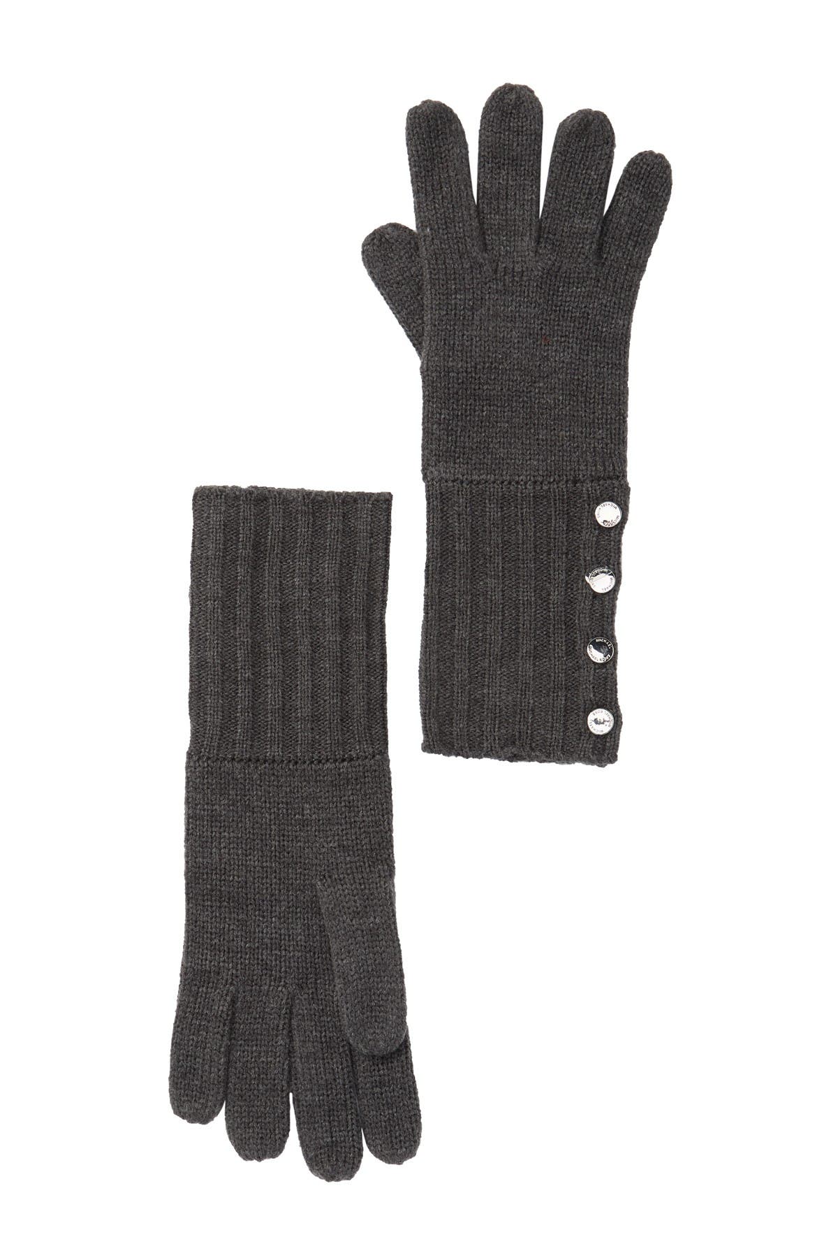 michael kors knit gloves