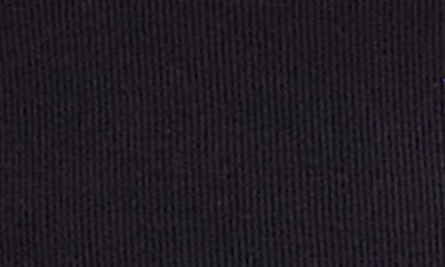 Papinelle Milla Built-in Bra Rib Lounge T-shirt In Black