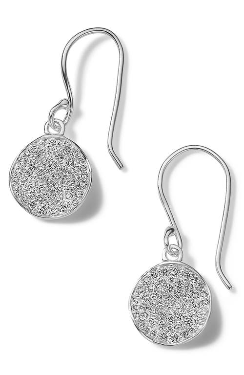 Ippolita Small Stardust Pavé Diamond Drop Earrings in Silver at Nordstrom
