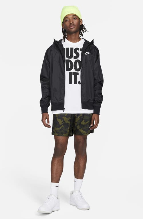 Shop Nike Sportswear Windrunner Jacket In Black/white