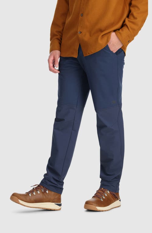 Outdoor Research Fleece Lined Pants In Naval Blue