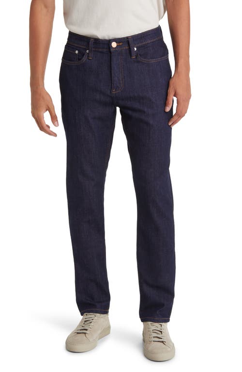 Relaxed Tapered Performance Denim Jeans in Heritage Rinse