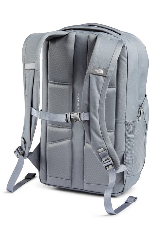Shop The North Face Jester Campus Backpack In Mid Grey Dark Heather/black