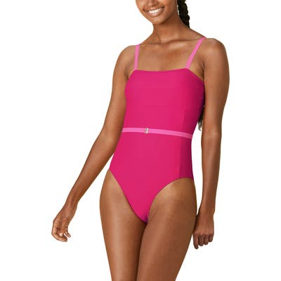Summersalt Fused Oasis One-Piece Swimsuit, Purple