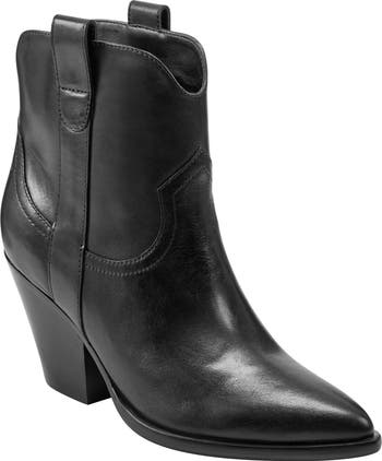 Marc fisher deals black chunky boots