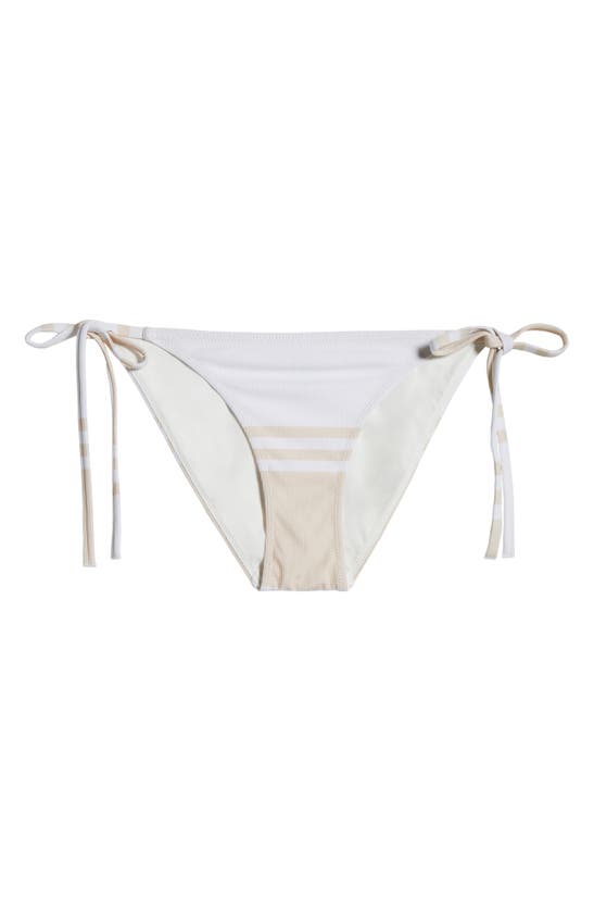 Shop Lemlem Rekka Side Tie Bikini Bottoms In Ayele Cappuccino