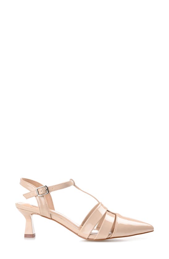 Journee Collection Collection Women's Jazlynn Wide Width Pump In Nude