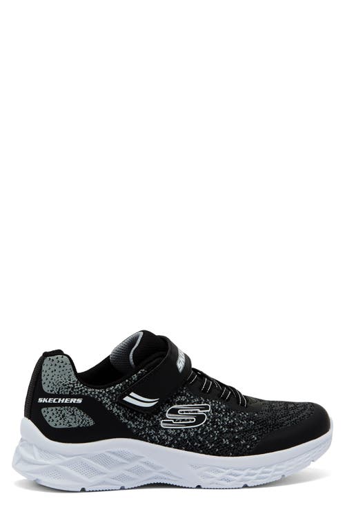 Shop Skechers Kids' Microspec Ii Tromson Sneaker In Black/grey