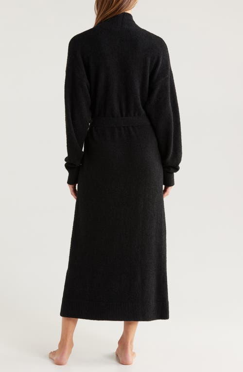 Nordstrom So Soft Robe In Black