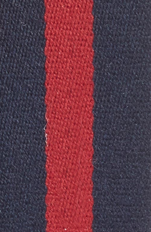 Torino European Surcingle Belt In Navy/red