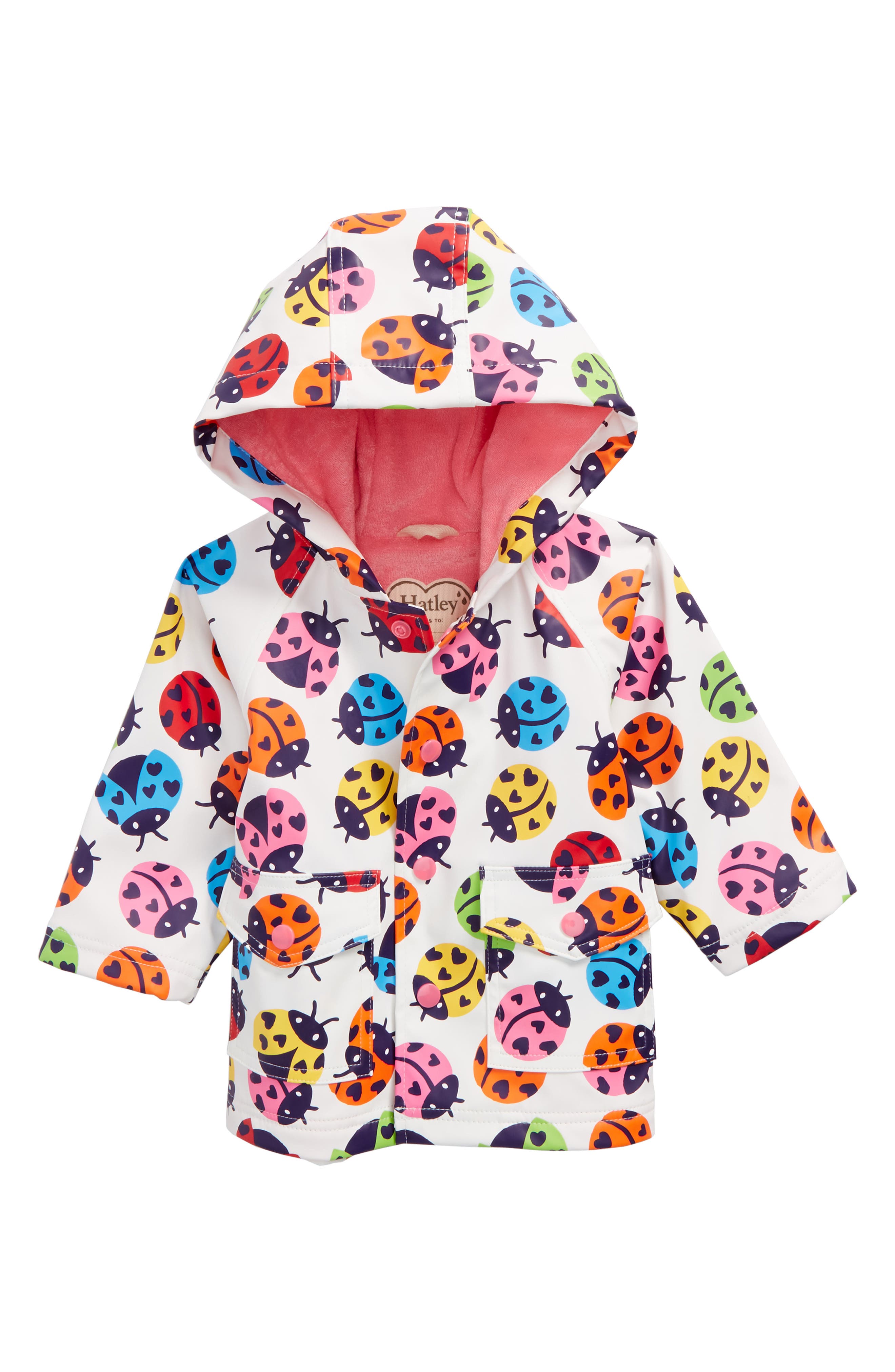 kids ladybug raincoat