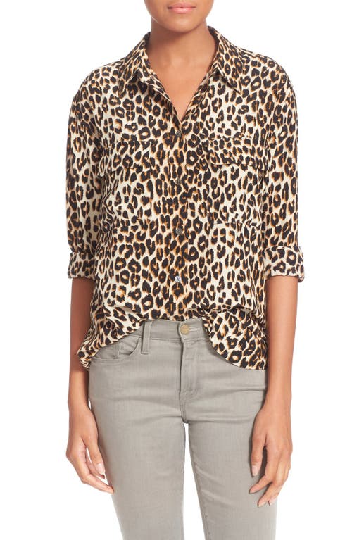 Equipment 'Slim Signature' Silk Shirt Natural at Nordstrom,