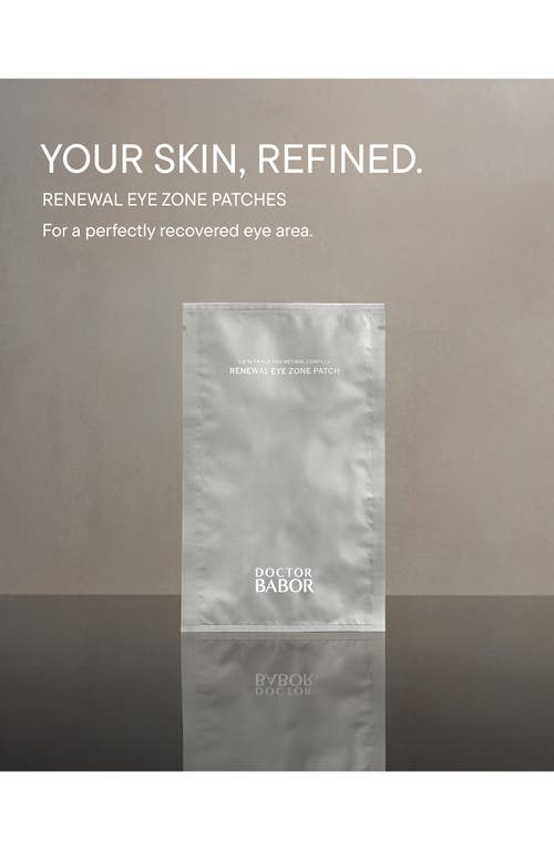 Babor 5-piece Renewal Eye Zone Patches In No Color