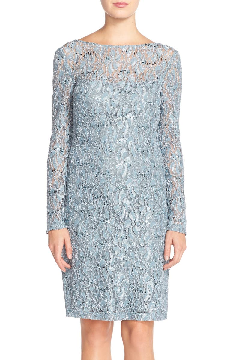 JS Collections Illusion Lace Dress | Nordstrom