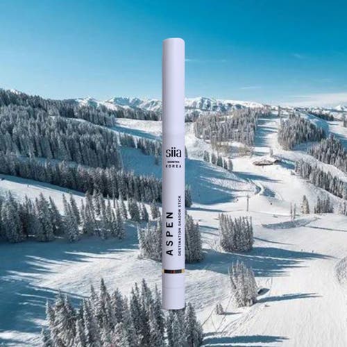 Siia Cosmetics Destination Shadow Stick In Aspen - White