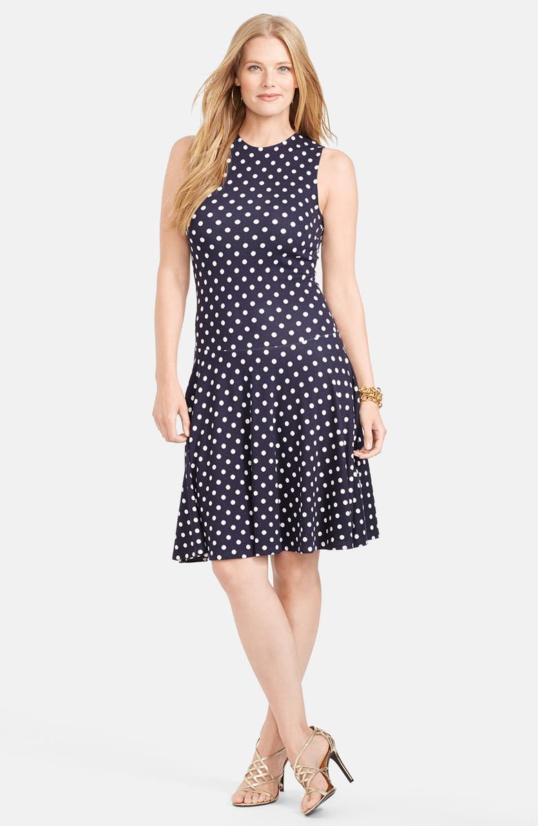 Ralph lauren polka dot dress macys Clearance