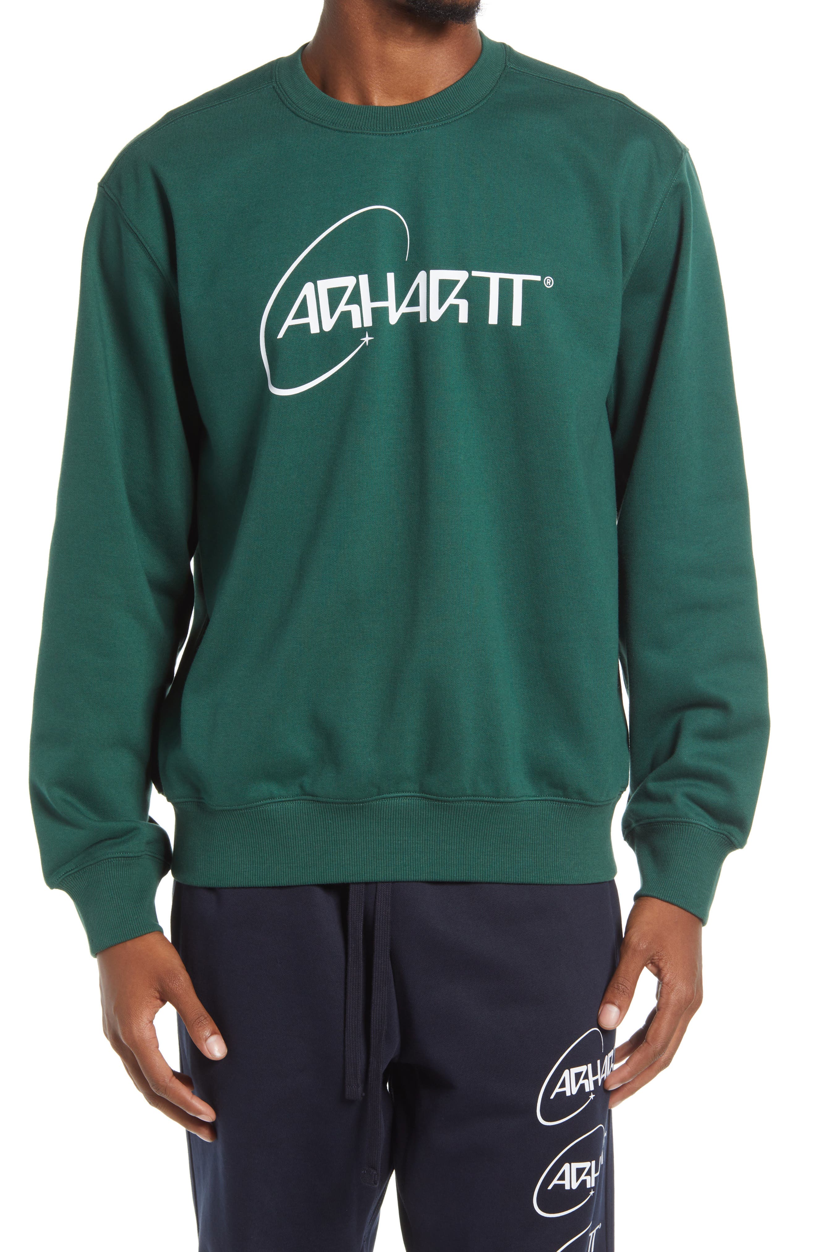 Carhartt Work In Progress Men's Orbit Logo Sweatshirt