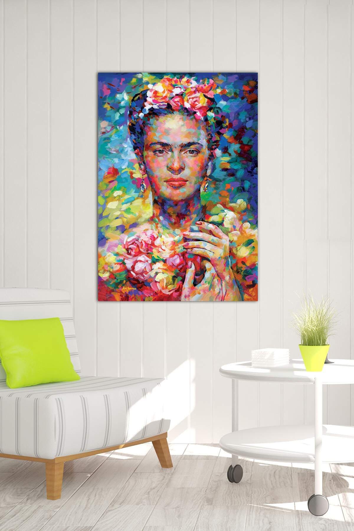 Icanvas Frida By Leon Devenice Wall Art In Open Miscellaneous