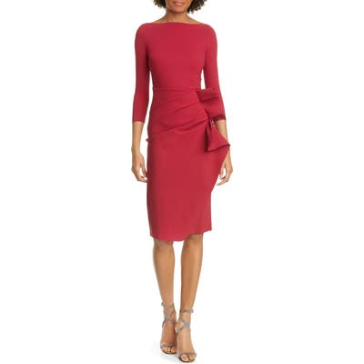 Chiara Boni La Petite Robe Zelma Cocktail Dress, US / 46 IT - Red