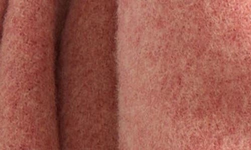 Acne Studios Fringe Wool Scarf In Rose Melange