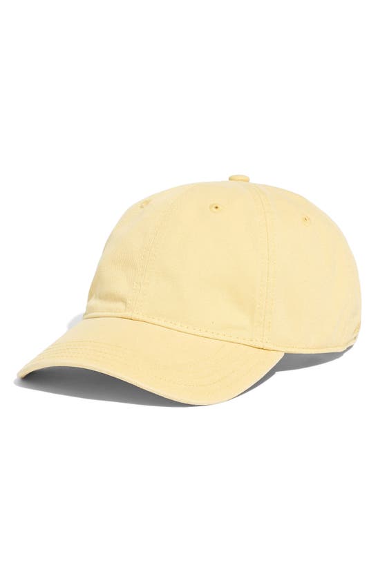 Madewell Broken In Baseball Hat In Light Straw