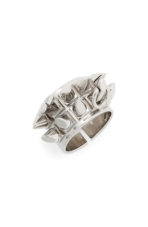 Givenchy Studded Ring in Silvery