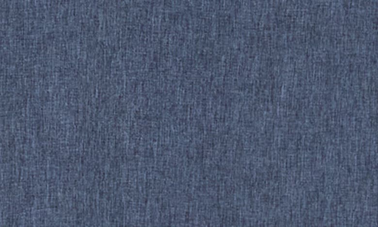 Shop Dkny Sportswear Lorin Short Sleeve Button-down Tech Shirt In Blue Heather