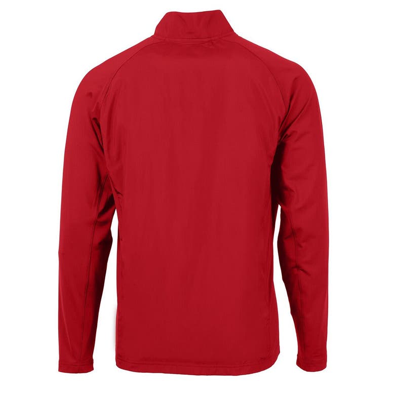 Shop Cutter & Buck Red Western Kentucky Hilltoppers Adapt Eco Knit Hybrid Recycled Big & Tall Full-zip Ja