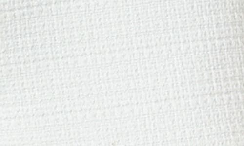 Endless Rose High Waist Tweed Shorts In White