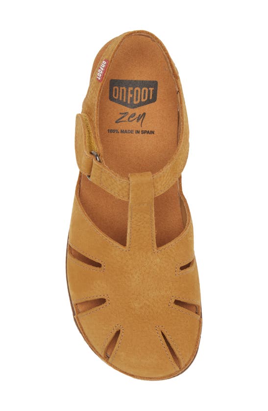 On Foot 241 Detroit Sandal In Mostaza