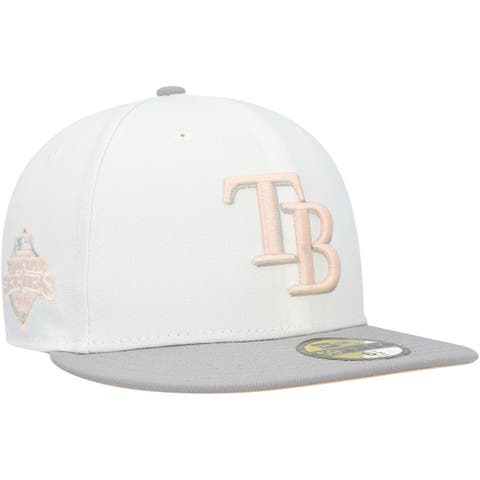 Men's New Era Light Blue/Charcoal Tampa Bay Rays Two-Tone Color Pack  59FIFTY Fitted Hat