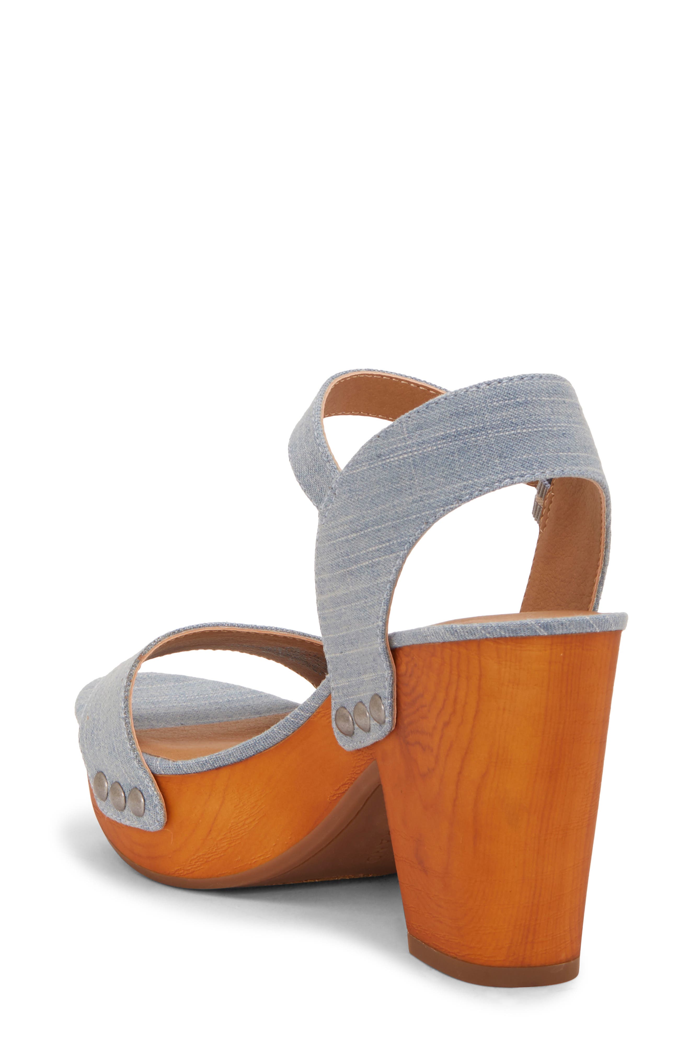 lucky brand trisa wood platform sandals