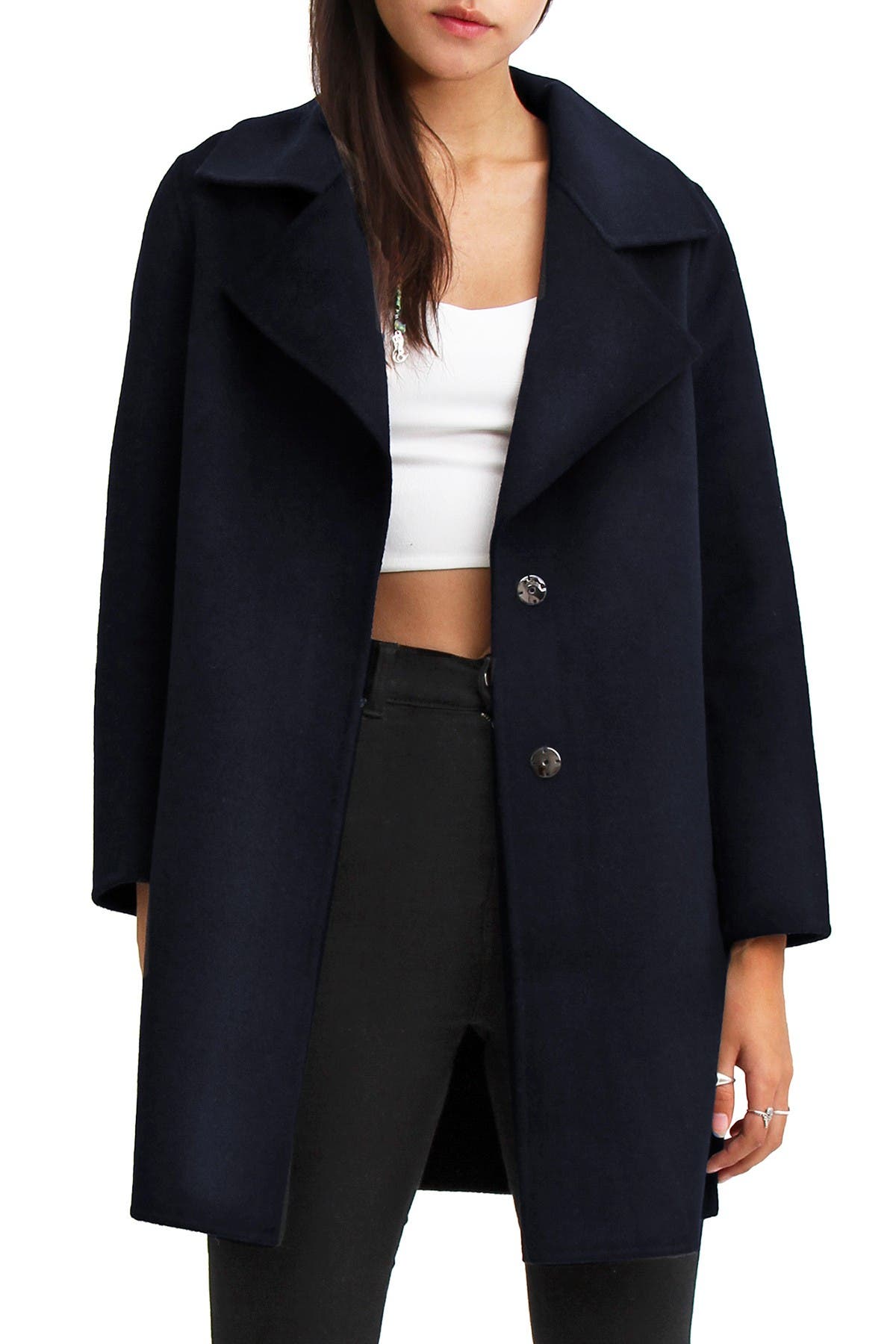 Belle & Bloom ExBoyfriend Wool Blend Oversized Jacket HauteLook