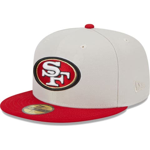 New Era Caps San Francisco 49ers Maroon 59FIFTY Fitted Hat Maroon/Khaki