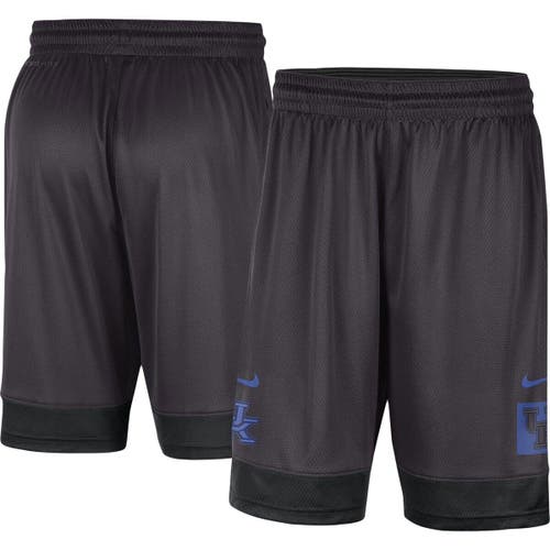 Men's Nike Charcoal Kentucky Wildcats Fast Break Shorts