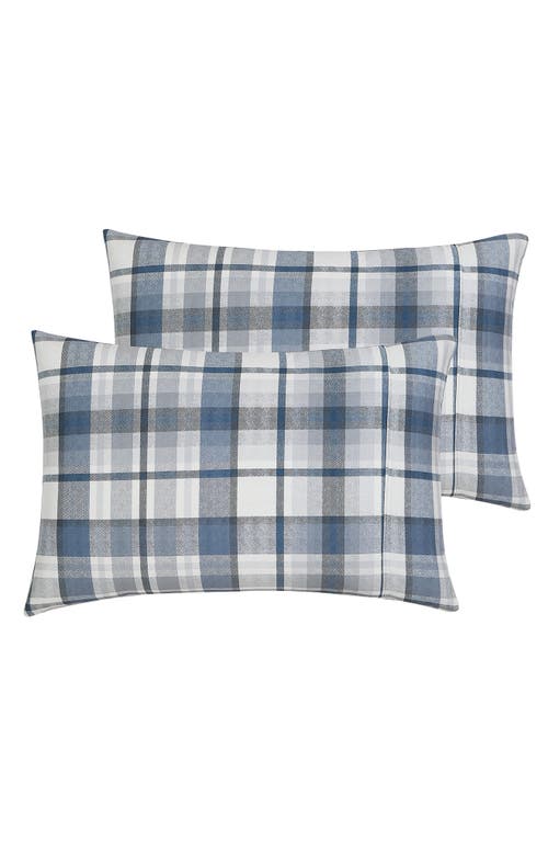 Southshore Fine Linens Highland Collection Extra Deep Cotton Sheet Set In Blue