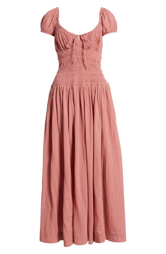 Shop Free People Feeling Bonita Strappy Back Maxi Dress In Withered Rose